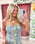 Rosewater Aura Mini Dress