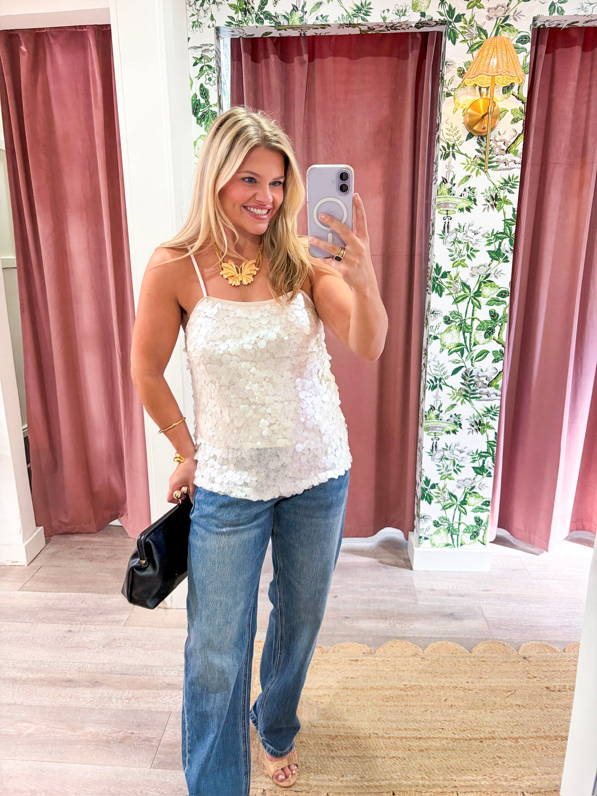 After Hours Sequin Top