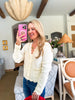 Pearl Girl Scalloped Cardigan