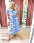 Afternoon in Bloom Midi Dress