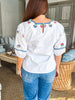 Sweet Whimsy Floral Top