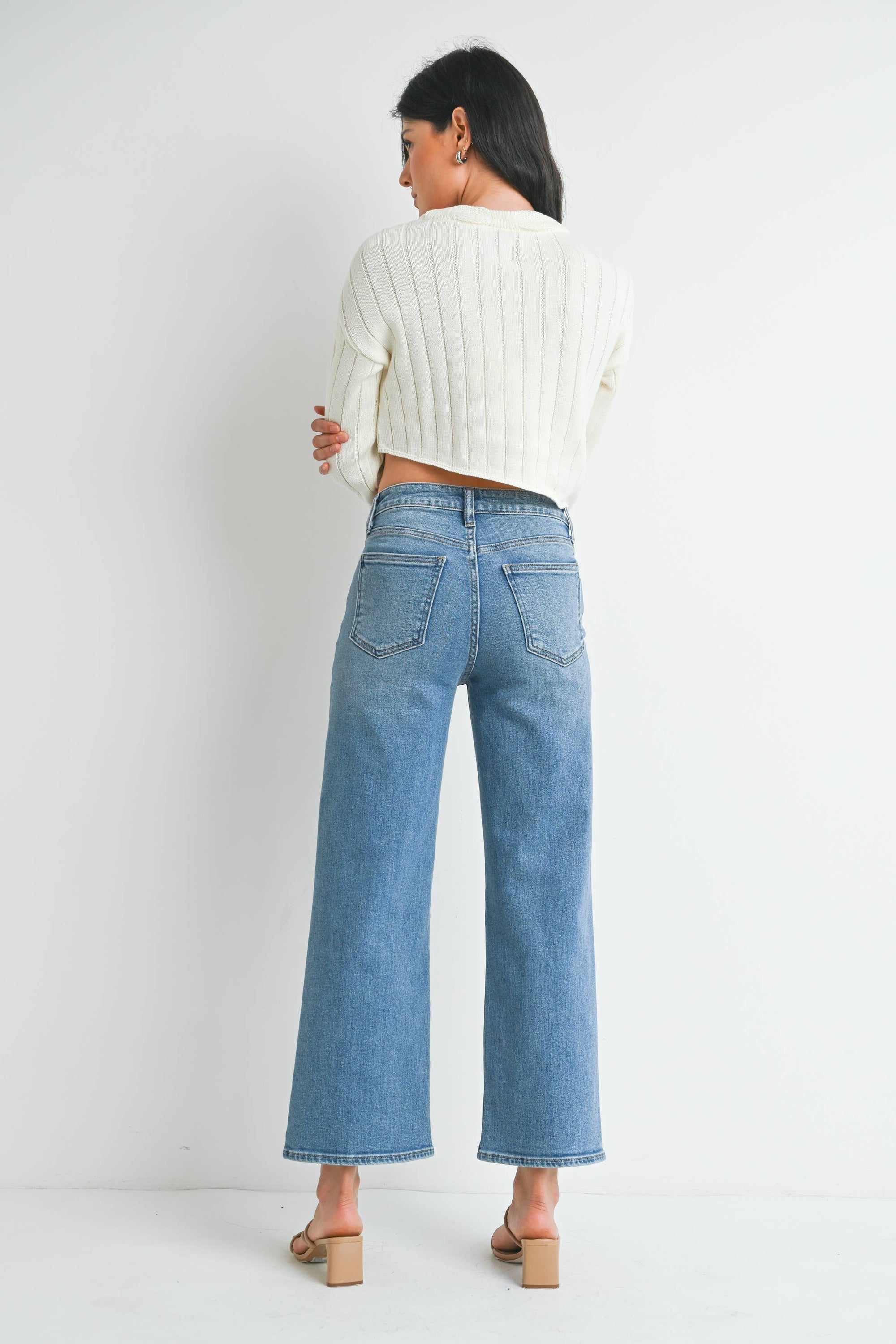 Just Right Wide Leg Jeans