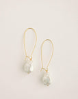 Natural Pearl Statement Earrings