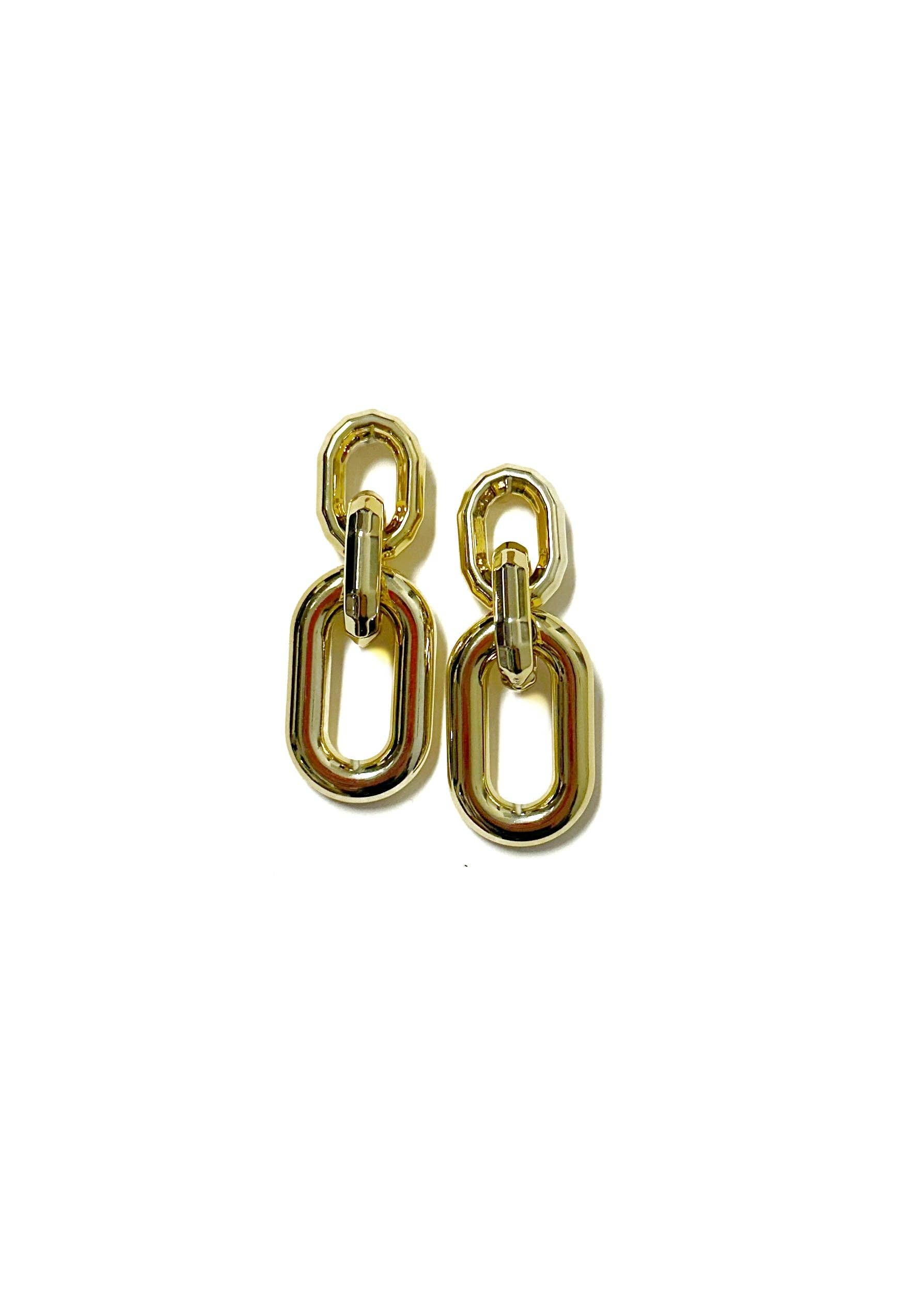 Stallone Earrings-Oval