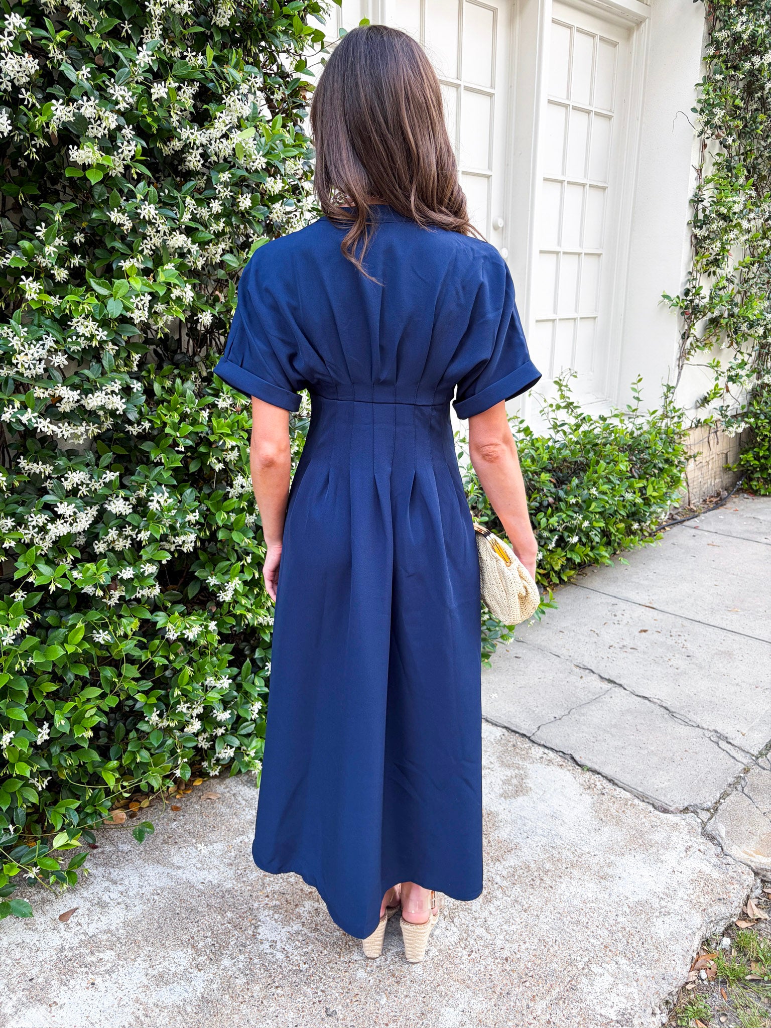 Nicola Zipper Midi Dress