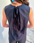 Daisy Stitch Embroidered Top