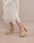 The Olympia Platform Heel