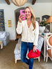 Pearl Girl Scalloped Cardigan