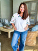 Sweet Whimsy Floral Top