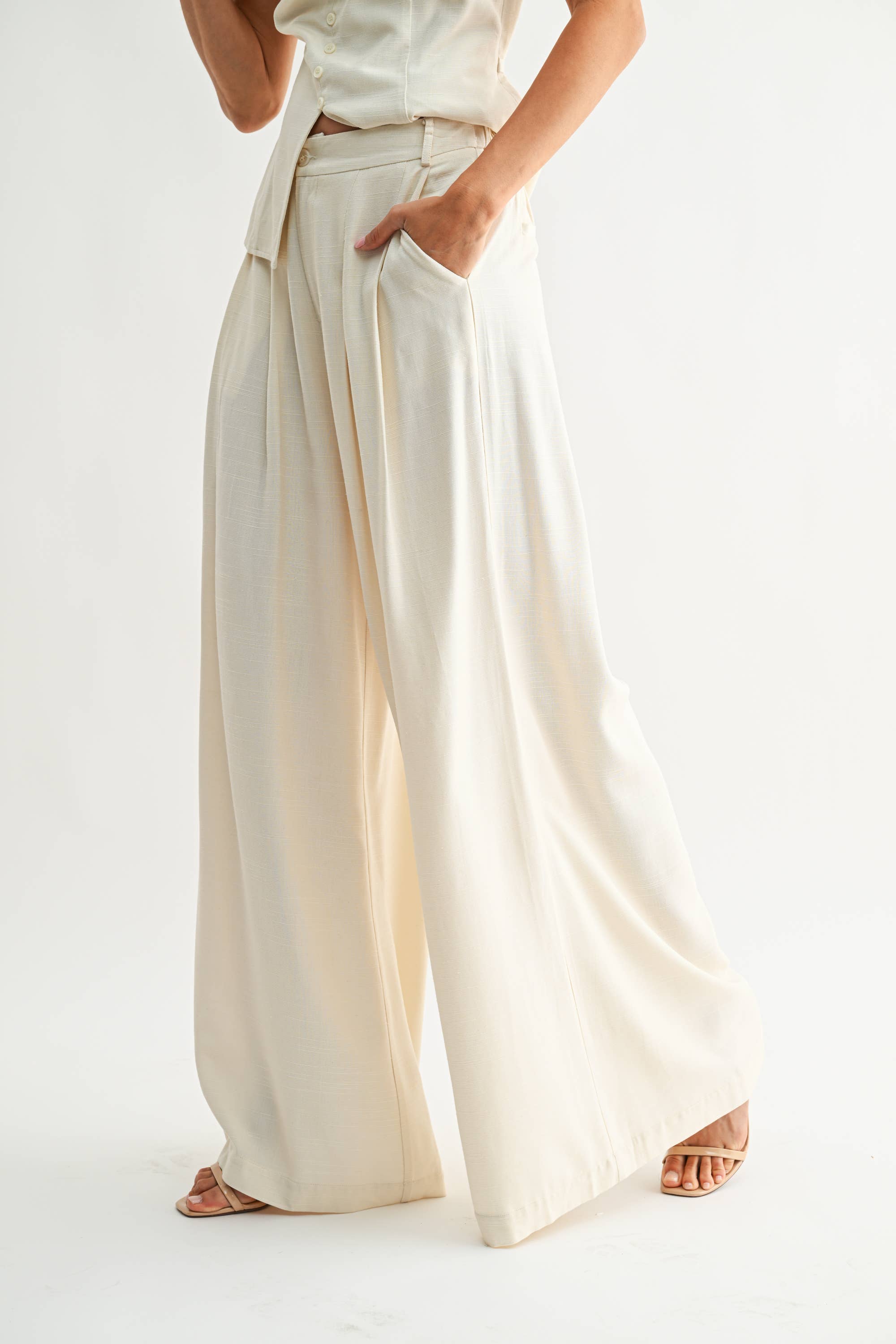 Madison Wide Leg Trousers