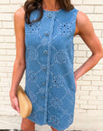 Western Whimsy Denim Dress