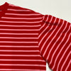 Our Girl Striped Top- Red/Pink