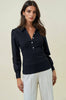 Urban Frontier Mixed Media Top