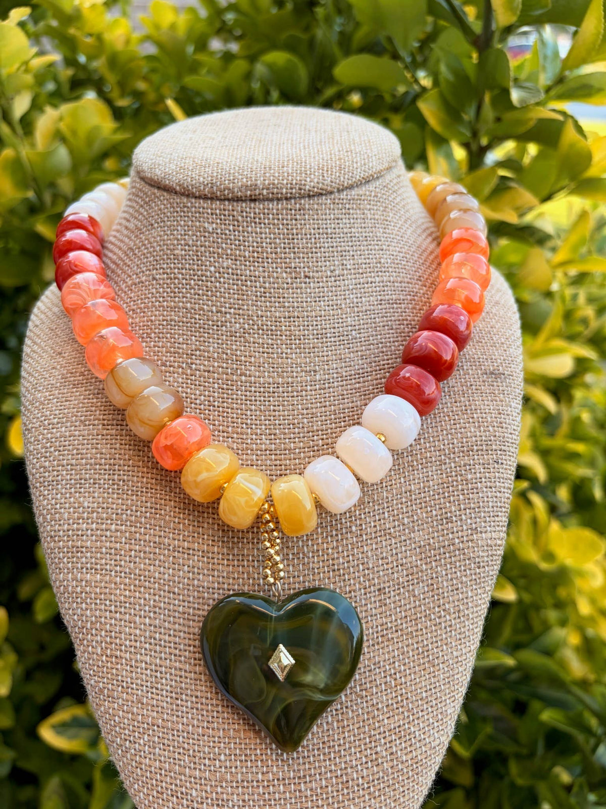 Love Language Heart Necklace