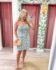 Rosewater Aura Mini Dress