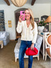 Pearl Girl Scalloped Cardigan