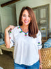 Sweet Whimsy Floral Top