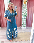 Countryside Belle Denim Midi Dress