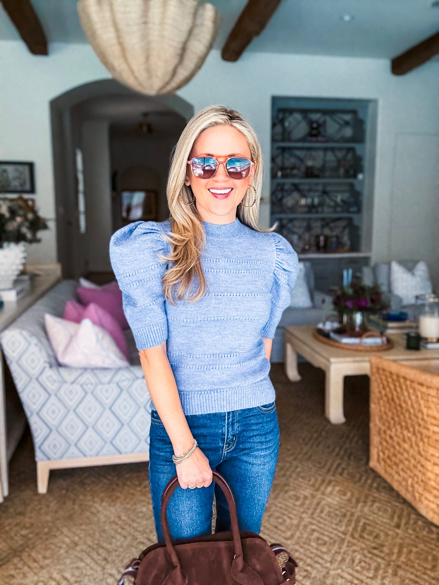 Lovely Moment Knit Sweater Top