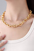 Chunky Chain Necklace- Gold