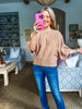 Warm Moments Sweater-Taupe
