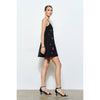 Something Special Embellished Mini Dress-Black