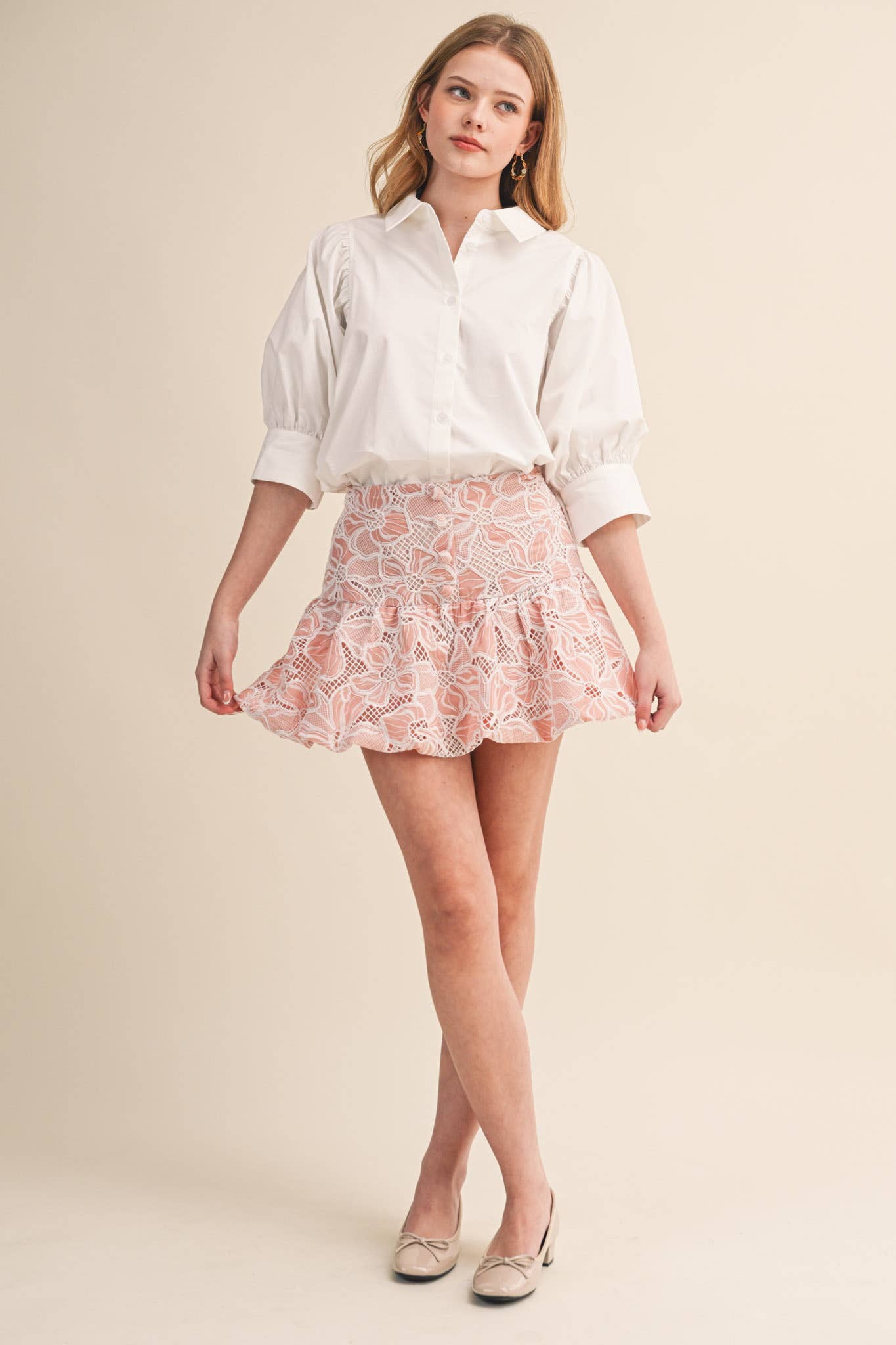 The Sculpt Button Down Top