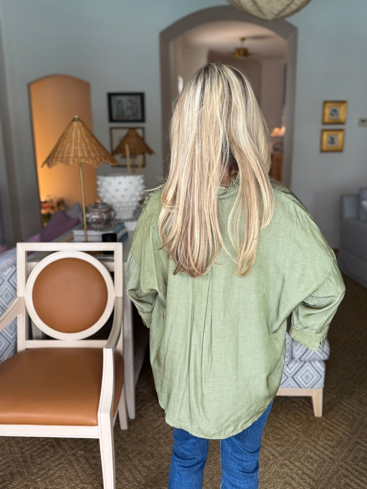 Next Chapter Ruffled Top