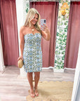 Rosewater Aura Mini Dress