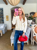 Pearl Girl Scalloped Cardigan