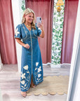 Countryside Belle Denim Midi Dress