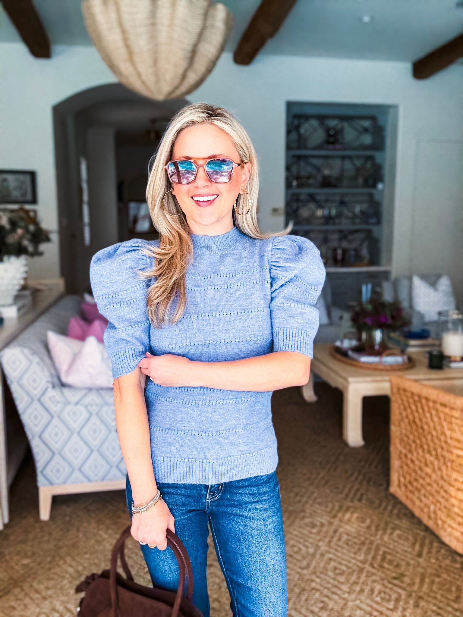 Lovely Moment Knit Sweater Top