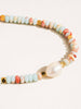 Swank Boho Beaded Pearl Necklace