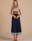 Terry Knit Midi Dress