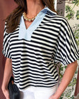 Fresh Start Stripe Top