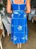 Vineyard Charm Floral Skirt Set