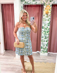 Rosewater Aura Mini Dress