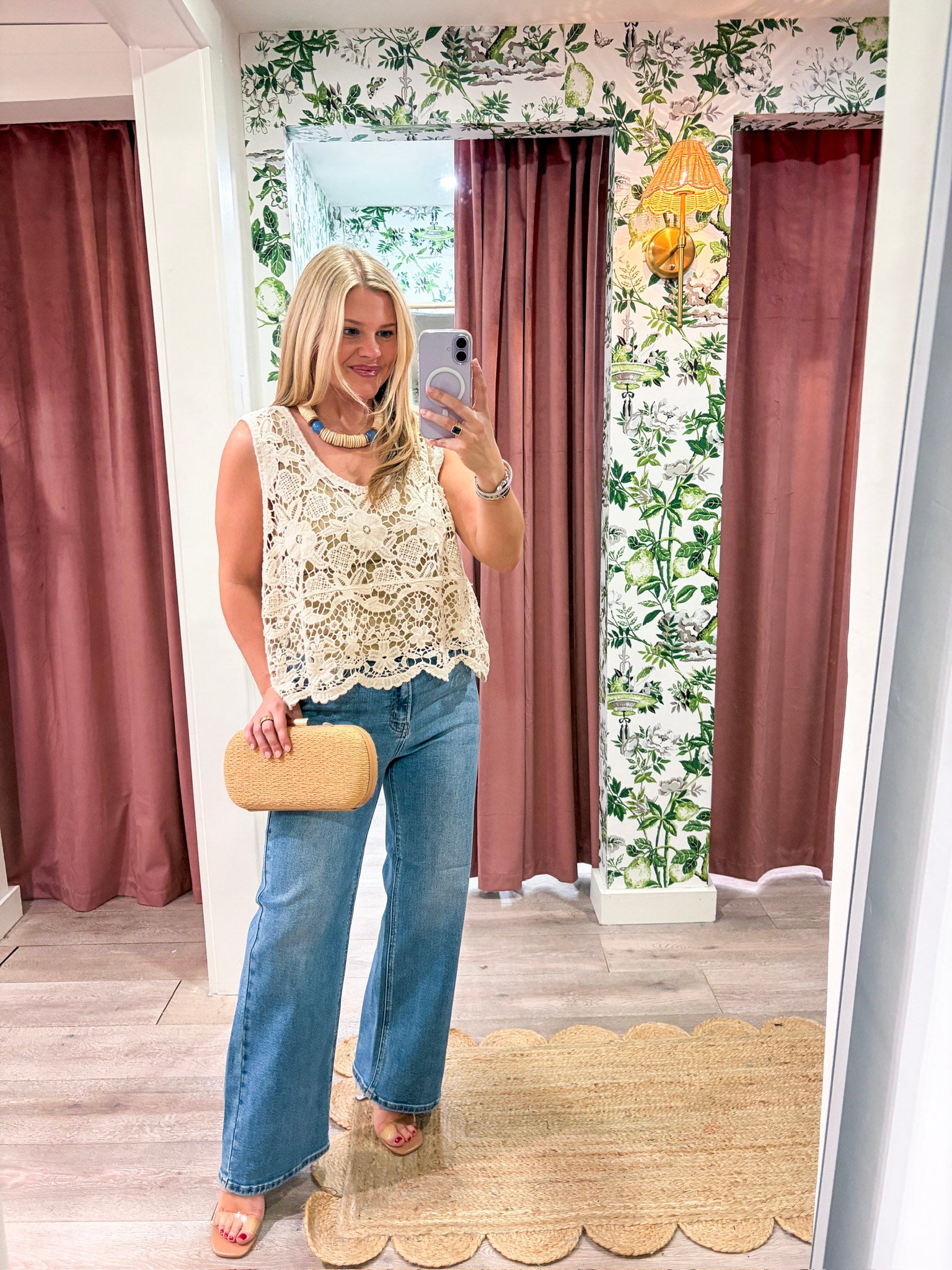 Island Air Lace Top