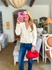 Pearl Girl Scalloped Cardigan
