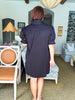 Love Language Mini Dress-Black