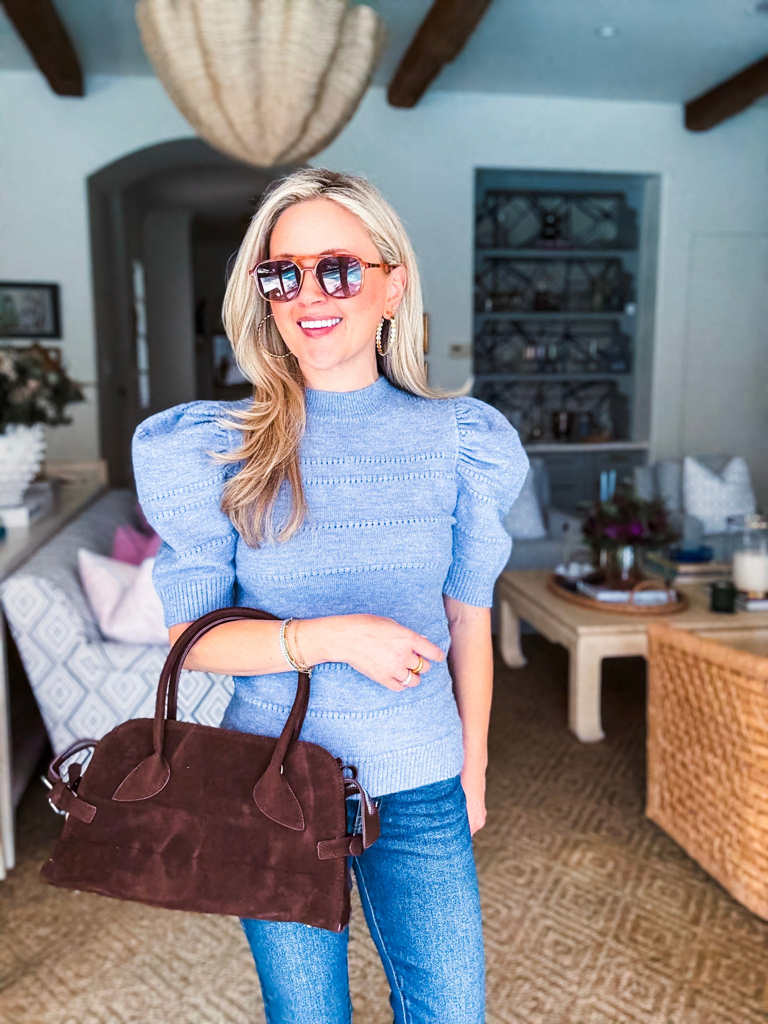 Lovely Moment Knit Sweater Top