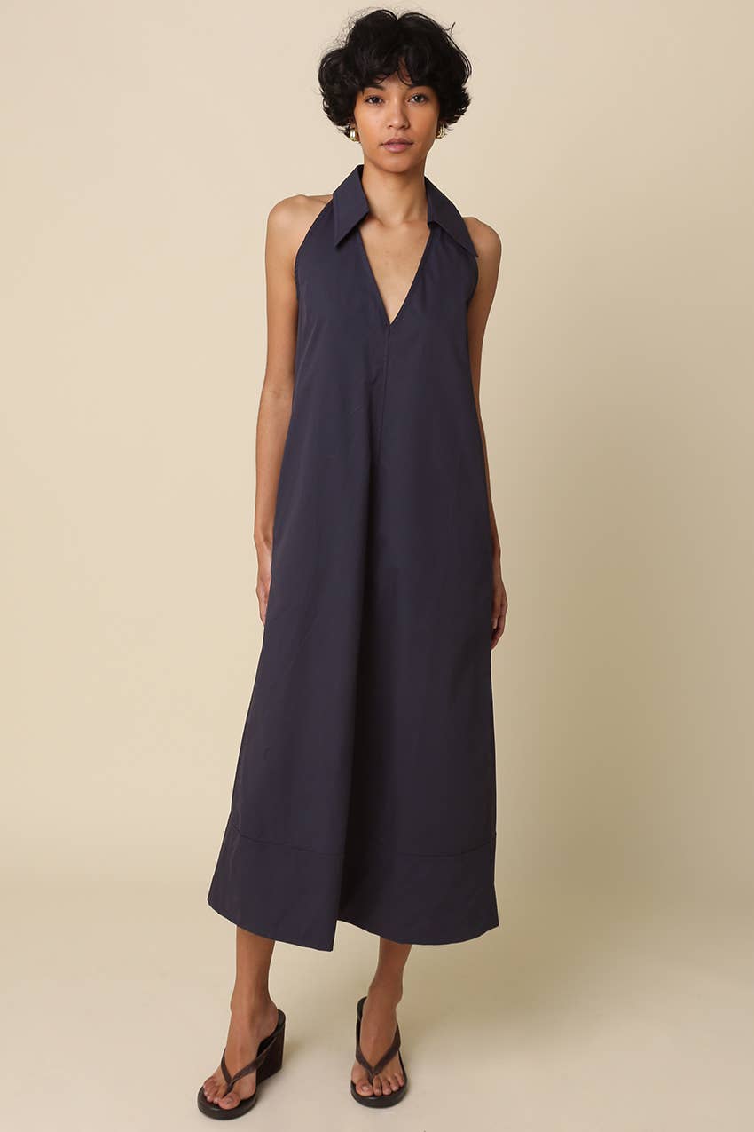 She’s a Ten Midi Dress-Navy