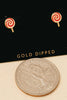 Lollipop Stud Earrings