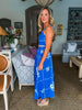 Vineyard Charm Floral Skirt Set