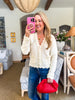 Pearl Girl Scalloped Cardigan