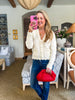 Pearl Girl Scalloped Cardigan