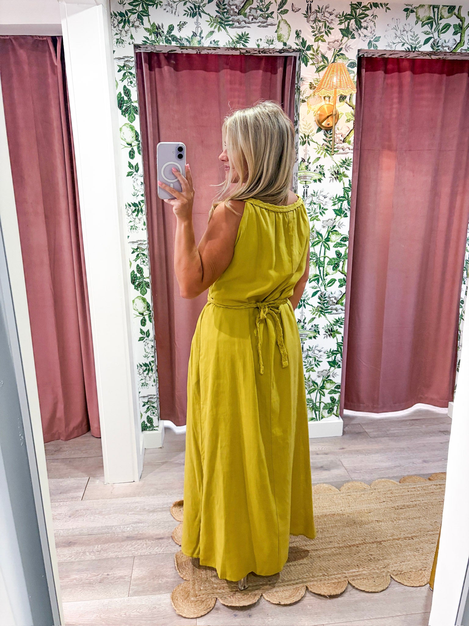Serene Isle Midi Dress