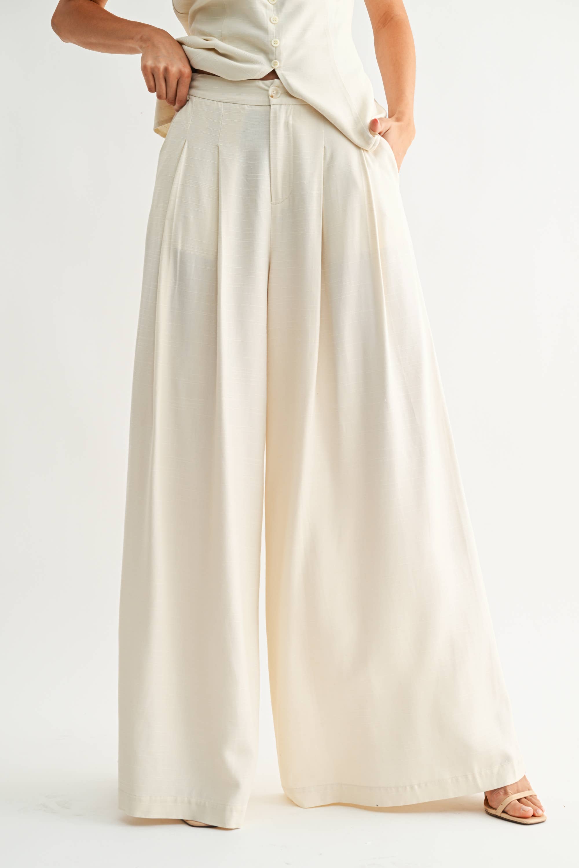Madison Wide Leg Trousers