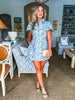 Capri Villa Floral Dress
