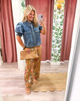 Floral Retreat Wide Leg Pants